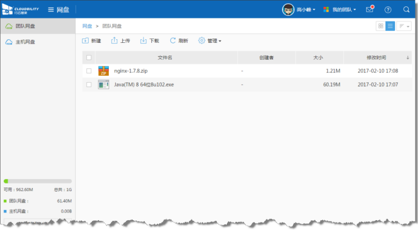 团队网盘主机网盘详解  第1张