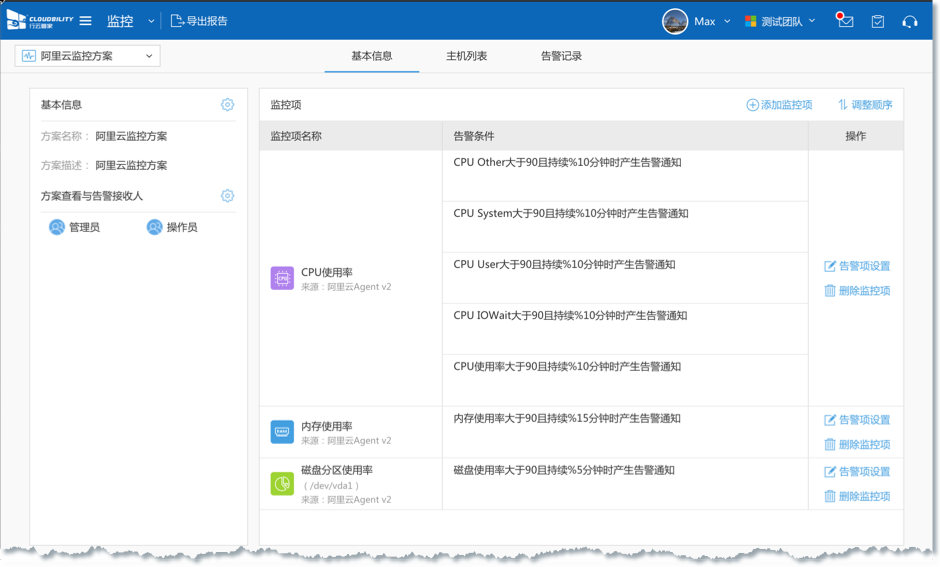 行云管家V4.19正式发布：支持监控平台SNMP、MongoDB数据库 版本发布 第11张